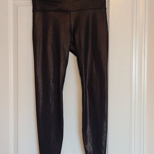 Joy Lab Navy Shimmer ankle leggings - Med